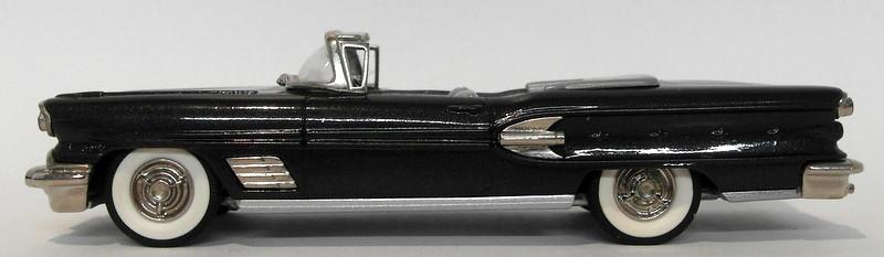 Brooklin 1/43 Scale BRK25 002A  - 1958 Pontiac Bonneville Metallic Gunmetal