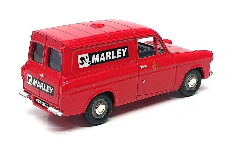 Vanguards 1/43 Scale VA00415 - Ford Anglia Van Marley Tiles - Red