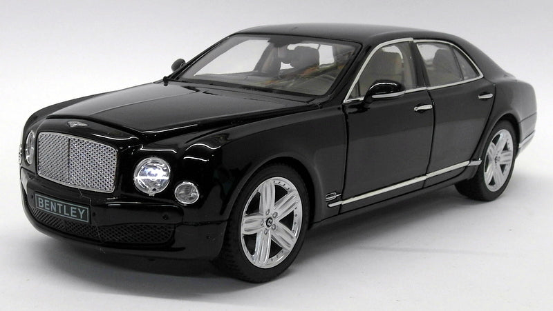 Rastar 1/18 Scale Diecast - 43800 Bentley Mulsanne Black