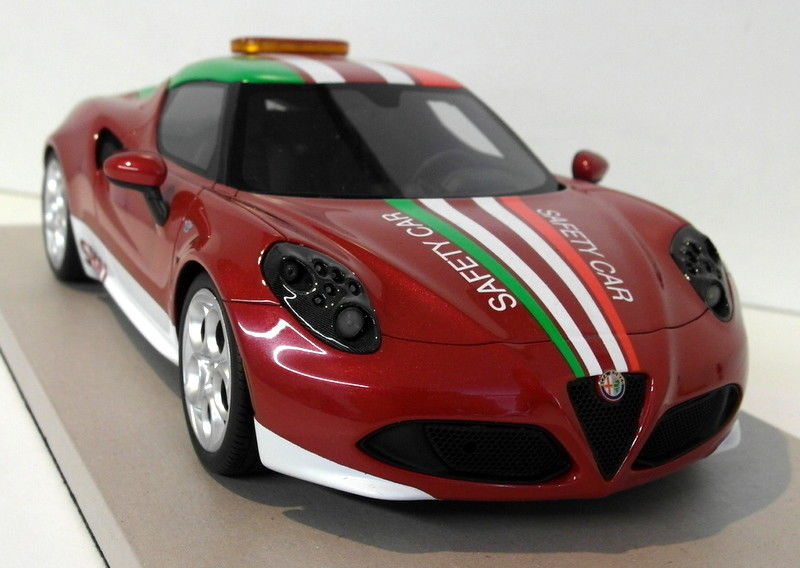 To Marques 1/18 Scale Resin - TOP011 Alfa Romeo 4C SBK Pace Car Red