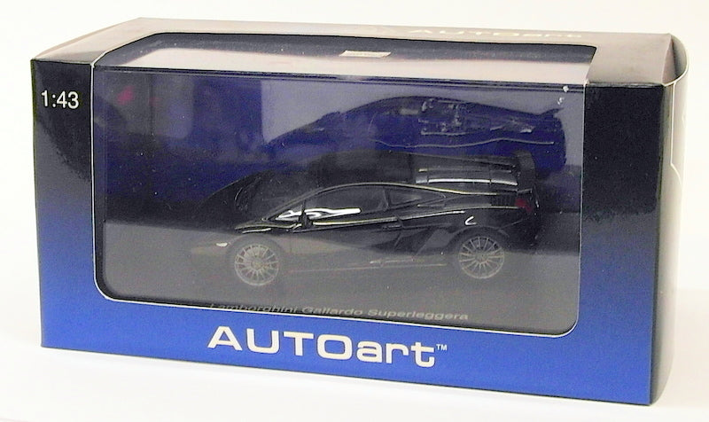 Autoart 1/43 Scale Model Car 54612 - Lamborghini Gallardo Superleggera - Black