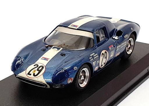 Best Model 1/43 Scale 9122 - Ferrari 250 LM #29 Sebring 1965 - Blue