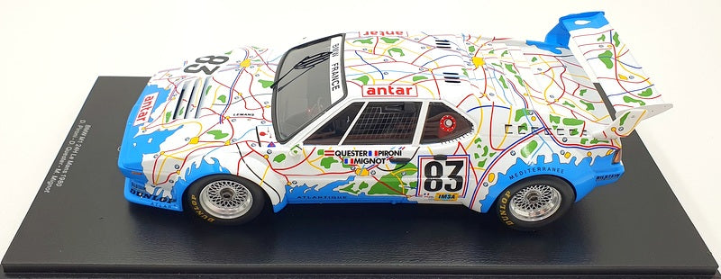 Spark 1/18 Scale Resin 18S672 - BMW M1 24H Le Mans 1980 D.Pironi
