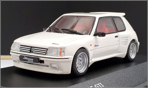 Solido 1/43 Scale S4310801 - Peugeot 205 GTI With Dimma Bodykit - Dimma White