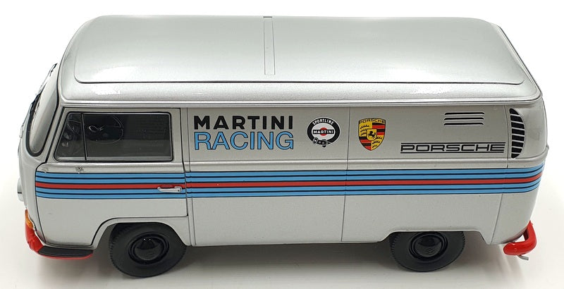 Schuco 1/18 Scale 45 001 7300 - Volkswagen T2a Kasten Martini racing