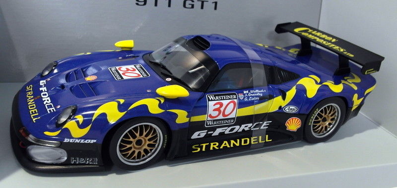 UT 1/18 Scale diecast - 39723 Porsche 911 GT1 1997 Wallinder Greasley Lister
