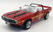 Auto World 1/18 Scale Diecast AMM1187/06 -Shelby GT500 Conv - Red