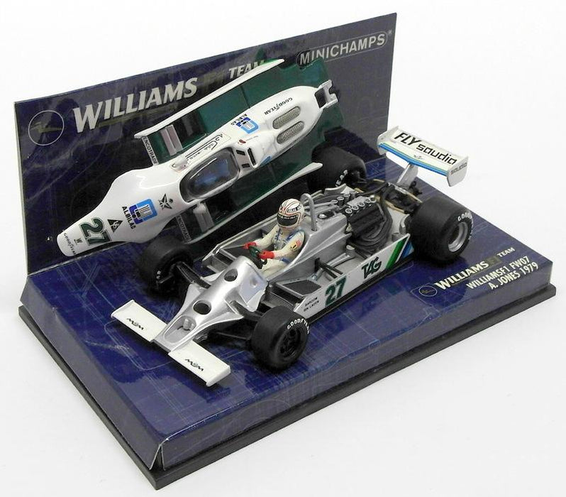 Minichamps 1/43 Scale Diecast 430 790027 - Williams F1 FW07 - A.Jones 1979