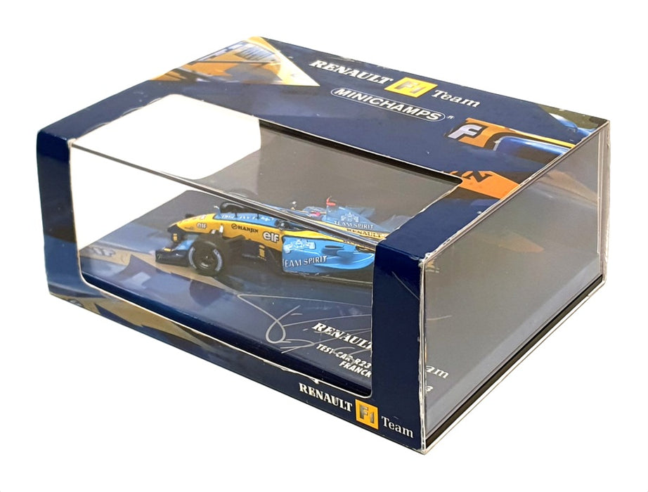 Minichamps 1/43 Scale 403 040099 Renault Test Car Engine R523 - Signed Montagny