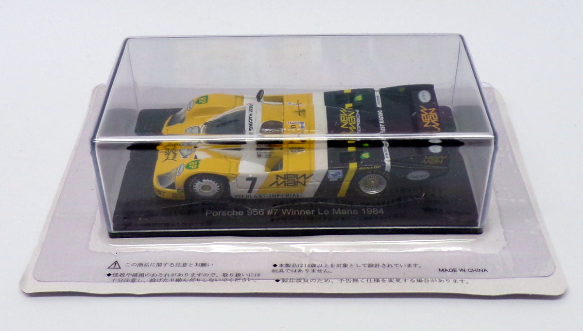 Modèle Réduit PORSCHE 956 N°7 LE MANS 1984 ALTAYA 1:43 - Arrivée 1er