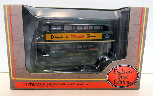 EFE 1/76 scale Diecast 10130 - Double Deck bus RT London Transport