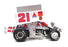 Racing Champions 1/24 Scale 09035 - Sprint Race Car No.21 Lance Blevins - White