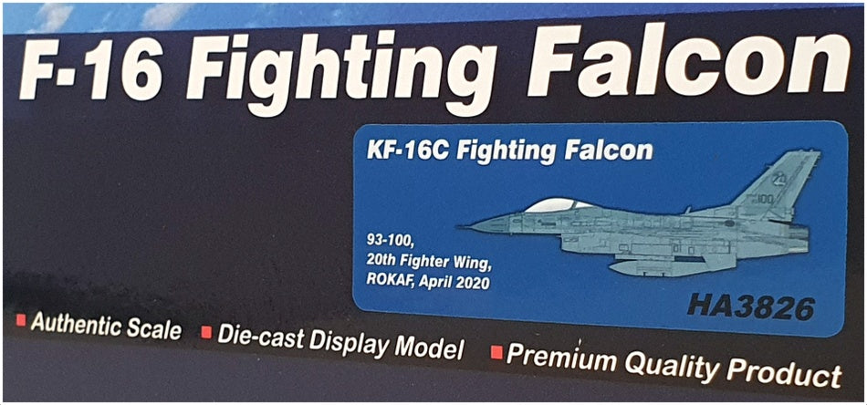 Hobby Master 1/72 Scale HA3826 - KF-16C Fighting Falcon Aircraft