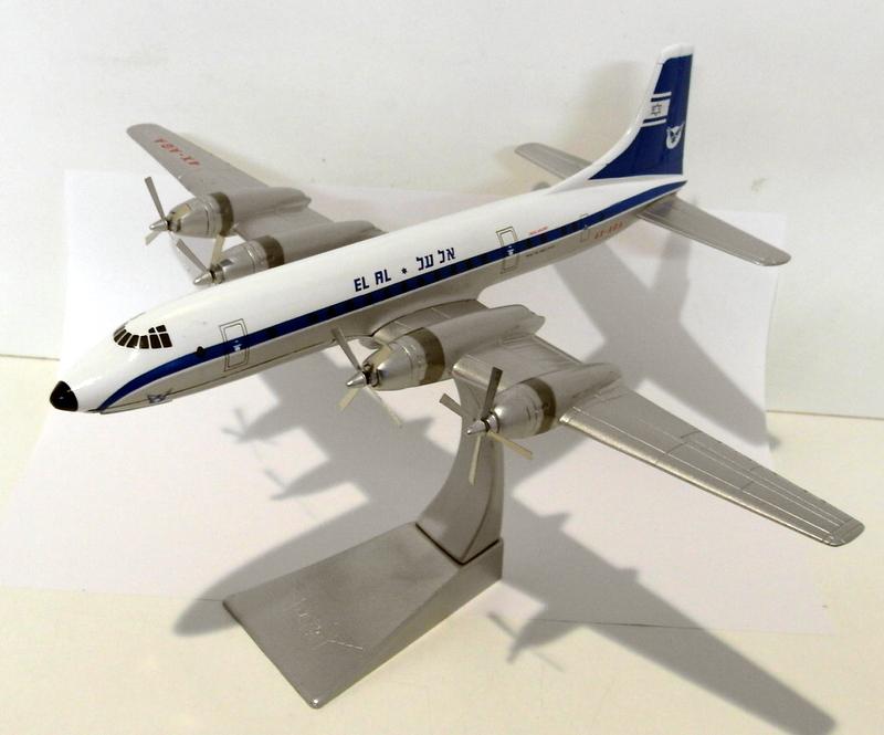 Corgi 1/144 Scale - AA31508 Bristol Britannia Srs.313 EL AL Isael Airlines 1958