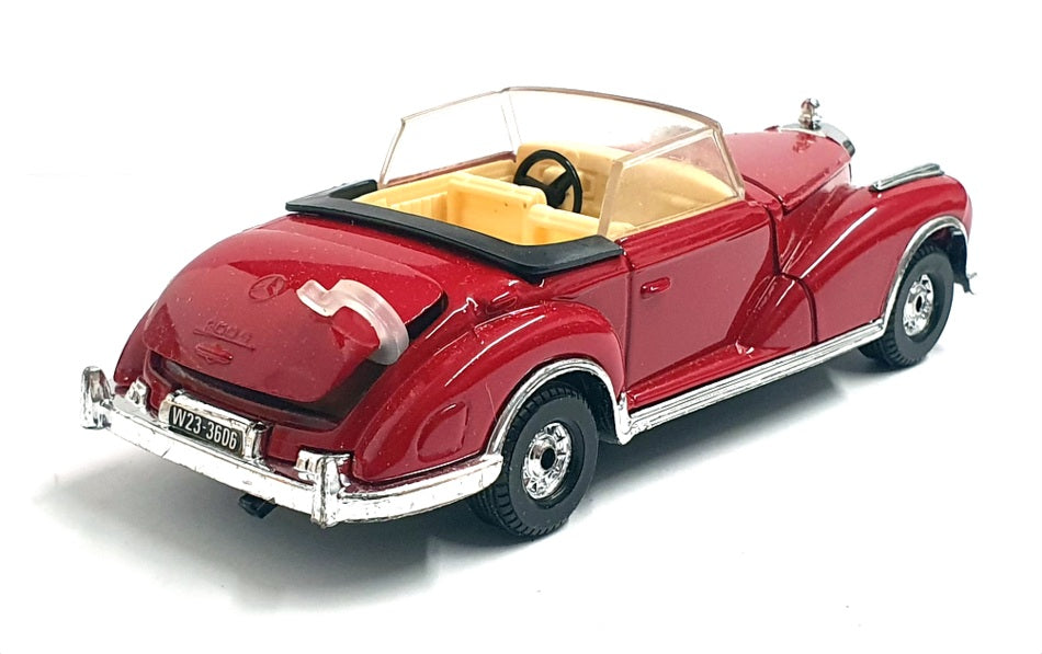Corgi Appx 13cm Long Diecast C806/1 - 1956 Mercedes Benz 300S - Deep Red