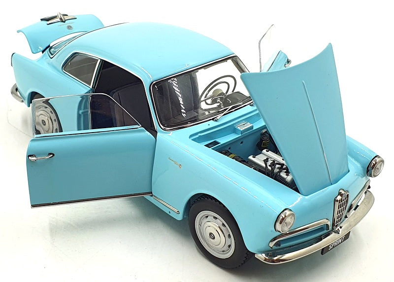 Kyosho 1/18 Scale Diecast 08957BL - Alfa Romeo Giulietta Sprint - Light Blue