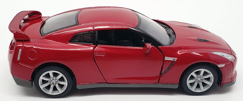Kinsmart 1/36 Scale KT5340 - 2009 Nissan GTR R35 Pull Back & Go - Red