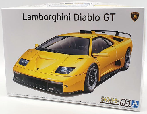 Aoshima 1/24 Scale Model Car Kit 58992 - Lamborghini Diablo GT '99