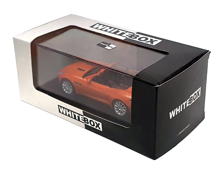 Whitebox 1/43 Scale WB166 - 2014 Jaguar F-Type Open - Met Orange