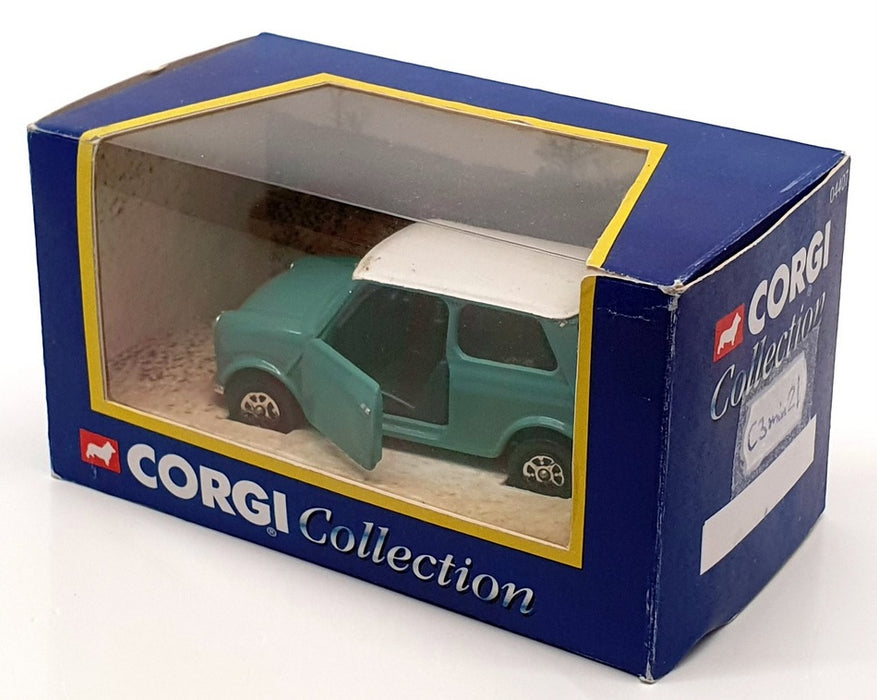 Corgi 1/36 Scale Diecast C3min21 - Mini Reworked Conversion - Blue/White