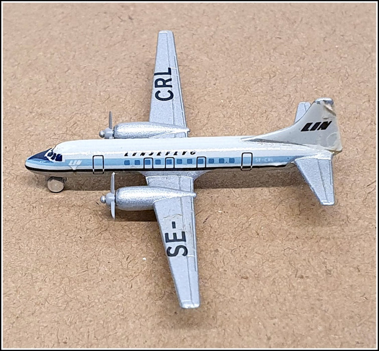 Schabak 1/600 Scale 933/70 - Convair CV-440 Aircraft - Linjeflyg