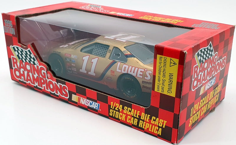 Racing Champions 1/24 Scale 09050 - 1996 Stock Car Ford #11 Nascar - Gold