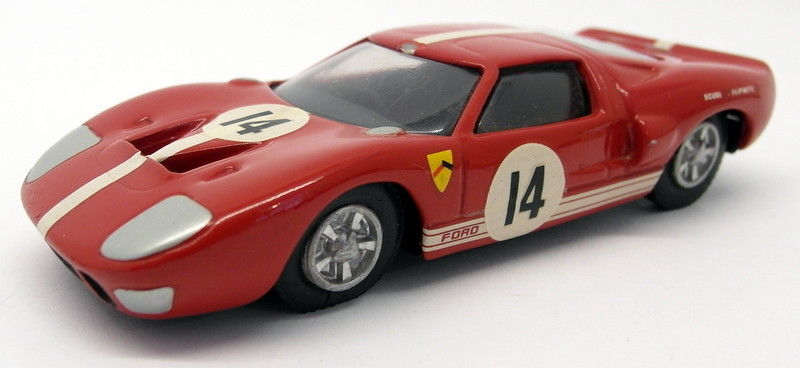 Unbranded 1/43 scale White Metal - 20MAR2018G Ford GT40 #14 Race Car