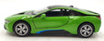 Kinsmart 1/36 Scale KT5379D - BMW i8 Pull Back and Go - Green