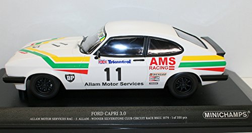 Minichamps 1/18 Diecast 155 798611 Ford Capri 3.0 J.Allam Silverstone BSCC 1979
