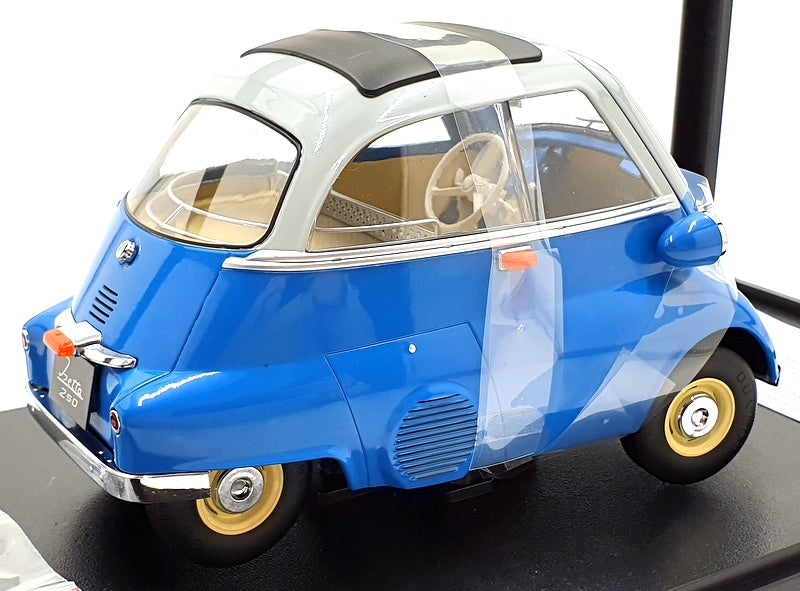 KK Scale 1/12 Scale Diecast KKDC120042 - BMW Isetta 250 1959 - Blue