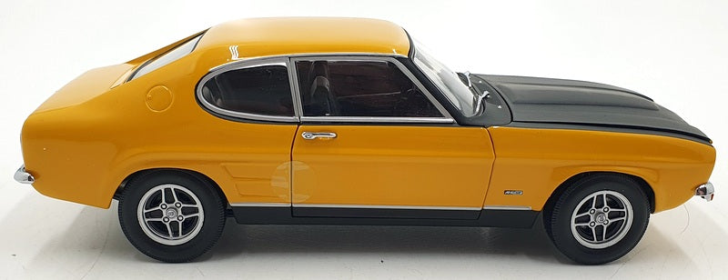 Minichamps 1/18 Scale Diecast 180 089070 Ford Capri 2600 RS 1970 Yellow/Black