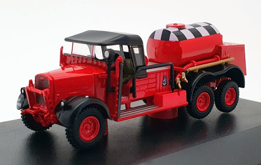 Oxford Diecast 1/76 Scale 76WOT002 - Fordson WOT 1 Crash Tender RAF - Red