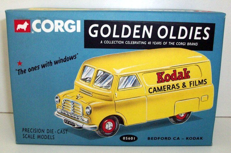 CORGI - GOLDEN OLDIES 05601 BEDFORD CA - KODAK
