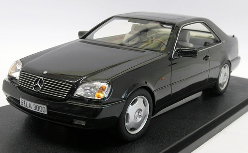 Cult 1/18 Scale Resin CML 079-2 Mercedes Benz 600 SEC C140 1992 Black Metallic