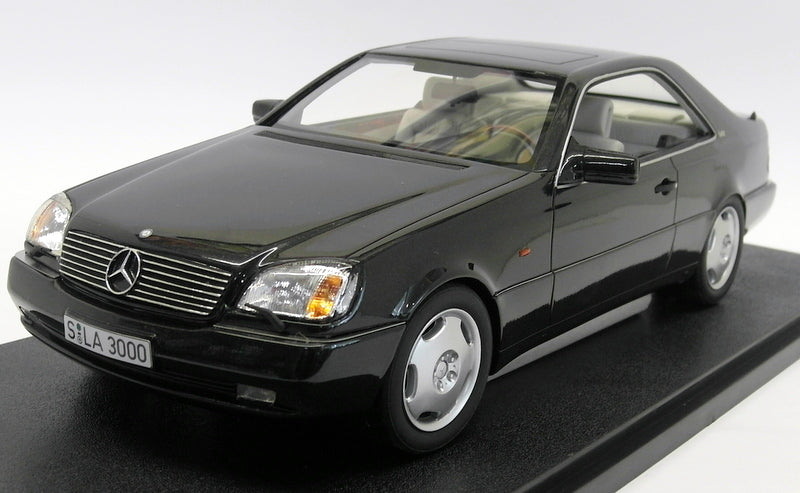 Cult 1/18 Scale Resin CML 079-2 Mercedes Benz 600 SEC C140 1992 Black Metallic