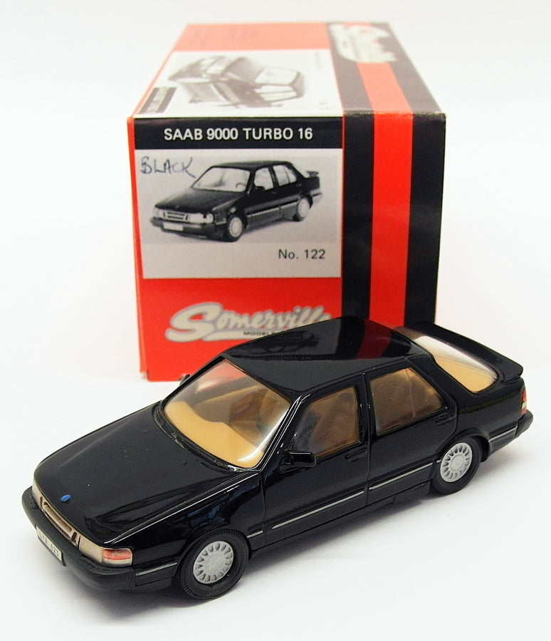 Somerville Models 1/43 Scale 122 - Saab 9000 Turbo 16 - Black