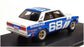 Greenlight 1/43 Scale 86346 - 1972 Bre Datsun 510 #68 Gregg - Blue/White