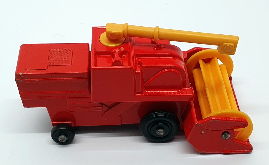 Matchbox Appx 7cm Long Diecast 51 - Combine Harvester - Red