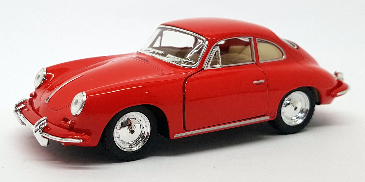 Porsche 356B Carrera 2 - Red - Kinsmart Pull Back & Go Car