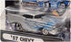 Muscle Machines 1/64 Scale 71161 02-58 - 1957 Chevrolet - Silver/Blue