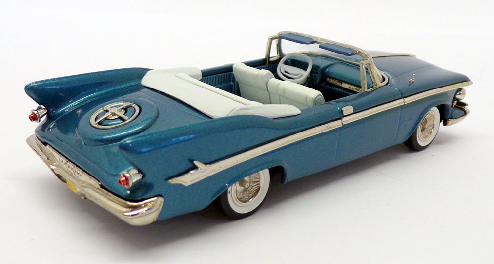 Brooklin Models 1/43 scale BRK67A 1961 Chrysler Imperial Convertible Capri Blue