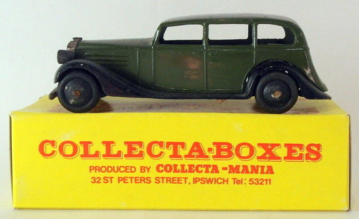 Vintage Dinky 30D - Vauxhall Saloon - In Collecta Box Green Third Listing