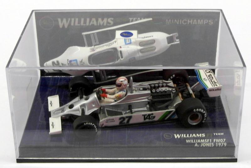 Minichamps 1/43 Scale Diecast 430 790027 - Williams F1 FW07 - A.Jones 1979