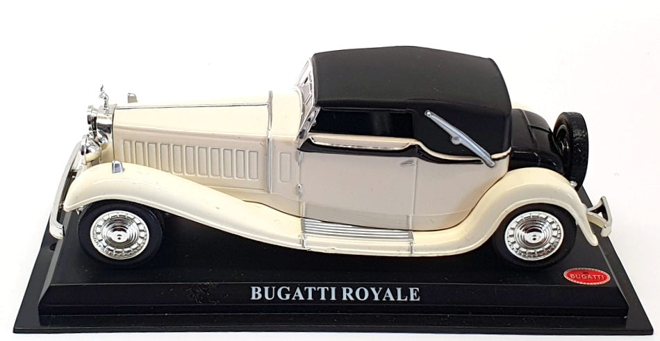 Altaya 1/43 Scale Diecast 31821D - Bugatti Royale - White/Black