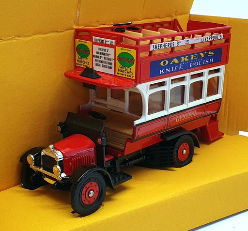 Corgi 1/50 Scale C858/7 - Thornycroft J Type Bus Oakey's - Red