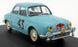 Atlas Editions 1/43 Scale AE005 - Renault Dauphine Gordini - Tour De Corsa 1959