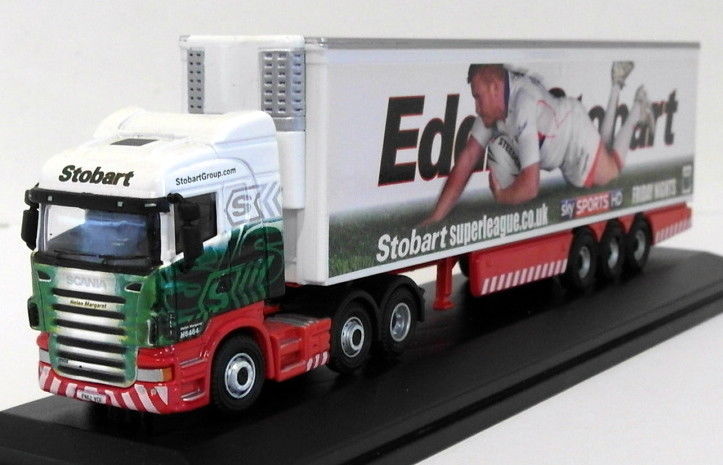 Oxford Diecast 1/76 Scale SHL12FR Scania Stobart Super League Wakefield Wildcats
