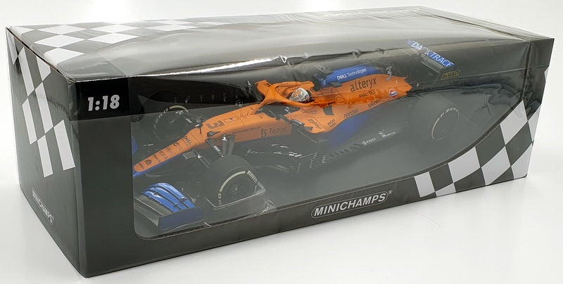 Minichamps 1/18 Scale 530 213303 - McLaren F1 MCL35M D.Ricciardo #3 Italian 2021