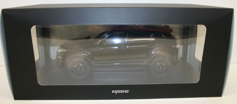 Kyosho 1/18 Scale Diecast C09549BK - Range Rover Evoque - Santorini Black