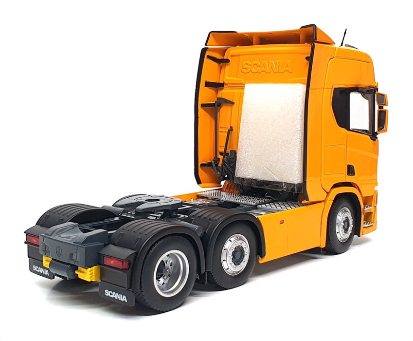 Marge Models 1/32 Scale Diecast 2015-04 - Scania R500 6x2 Truck - Yellow